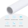 MECCANIXITY PVC Rigid Tube Round Pipe Tubing Hardware Tubing 8mm ID 10mm OD 8" Length White High Impact for Water Pipe, Crafts view 3