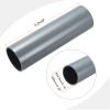 MECCANIXITY 2 3/8 Inch PVC Rigid Tube Round Pipe Tubing Hardware Tubing 54.8mm ID 60mm OD 8" Length Light Grey High Impact for Water Pipe, Crafts view 2