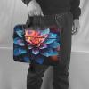 HCLYvexiria Laptop Shoulder Bag 15.6 inch Messenger Bag Beautiful Color Flower Laptop Bag Computer Bag for Men Women view 2