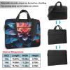 HCLYvexiria Laptop Shoulder Bag 15.6 inch Messenger Bag Beautiful Color Flower Laptop Bag Computer Bag for Men Women view 3