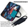 HCLYvexiria Laptop Shoulder Bag 15.6 inch Messenger Bag Beautiful Color Flower Laptop Bag Computer Bag for Men Women view 4