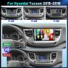 2+64GB for Hyundai Tucson Car Stereo 2015 2016 2017 2018, 9 Android 15 Touchscreen with Wireless CarPlay & Android Auto, Upgrade Radio Bluetooth GPS WiFi SWC Dual USB EQ 26UI view 2