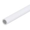 MECCANIXITY PVC Rigid Tube Round Pipe Tubing Hardware Tubing 5mm ID 7mm OD 8" Length White High Impact for Water Pipe, Crafts