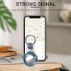 Protective Case for AirTag,Arctic Owl Silicone Air Tag Holder with Key Rings, Protective Airtag Case Cover Accessories view 4