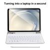 AHYWTAN for iPad 11/10th Generation Case with Keyboard,Detachable Bluetooth Keyboard case for iPad A16 2025 11 inch/10th Gen 2022 10.9 with Pencil Holder, Square Keycaps,Grey view 4