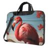 Laptop Shoulder Bag 15.6 inch Messenger Bag American Flamingo Laptop Bag Computer Bag for Men Women view 1