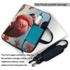Laptop Shoulder Bag 15.6 inch Messenger Bag American Flamingo Laptop Bag Computer Bag for Men Women view 4