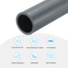 MECCANIXITY 1 Inch PVC Rigid Tube Round Pipe Tubing Hardware Tubing 21.6mm ID 26mm OD 8" Length Light Grey High Impact for Water Pipe, Crafts view 3
