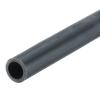 MECCANIXITY PVC Rigid Tube Round Pipe Tubing Hardware Tubing 5mm ID 7mm OD 8" Length Dark Grey High Impact for Water Pipe, Crafts