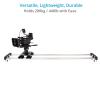 PROAIM Polaris Portable Camera Dolly-01 w Universal Track Ends for Rail/Track- 1.5"-1.98". Fits Mitchell Mount,75mm & 100mm Bowl Adapter. Payload up to 200kg/440lb for DSLR Video Camera view 2
