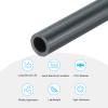 MECCANIXITY PVC Rigid Tube Round Pipe Tubing Hardware Tubing 4mm ID 6mm OD 8" Length Dark Grey High Impact for Water Pipe, Crafts view 3