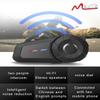 MAXTO MX1 Motorcycle Bluetooth Headset for 2 Riders 800M Intercom, 2 Pack view 2