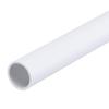 MECCANIXITY 1/2 Inch PVC Rigid Tube Round Pipe Tubing Hardware Tubing 11mm ID 13mm OD 8" Length White High Impact for Water Pipe, Crafts