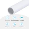 MECCANIXITY 1/2 Inch PVC Rigid Tube Round Pipe Tubing Hardware Tubing 11mm ID 13mm OD 8" Length White High Impact for Water Pipe, Crafts view 3