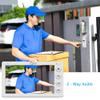 7 Inch Video Apartment Doorbell Intercom System,Two-Way Audio, Infrared Night Vision Function, IP65 Dustproof and Waterproof, Unlocking,90Wide Angle Lens for Home Villa view 2