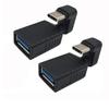 DirectNine Basics 10x U Shape USB 3.1 Type C Male to USB 3.0 A Female Adapter for Tablet Phone view 1