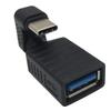 DirectNine Basics 10x U Shape USB 3.1 Type C Male to USB 3.0 A Female Adapter for Tablet Phone view 3
