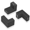 10 USB Type C 3.1 Female to Female Up Angled Coupler Extension Adapter Connector view 1