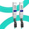 FLYPROFiber- 10G SFP+ AOC Cable, SFP+ to SFP+ Active Optical Fiber Cable 5m, OM3 MMF Direct-Attach Fiber Assemblies with SFP+ connectors for Cisco SFP-10G-AOC5M, Ubiquiti UniFi, Supermicro, 5M(16.4ft) view 1