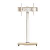 CUFTOBJM Floor Standing TV Stand Base with Swivel Mount Height Adjustment for 32-75" TVs(Size:Without Tray) view 1