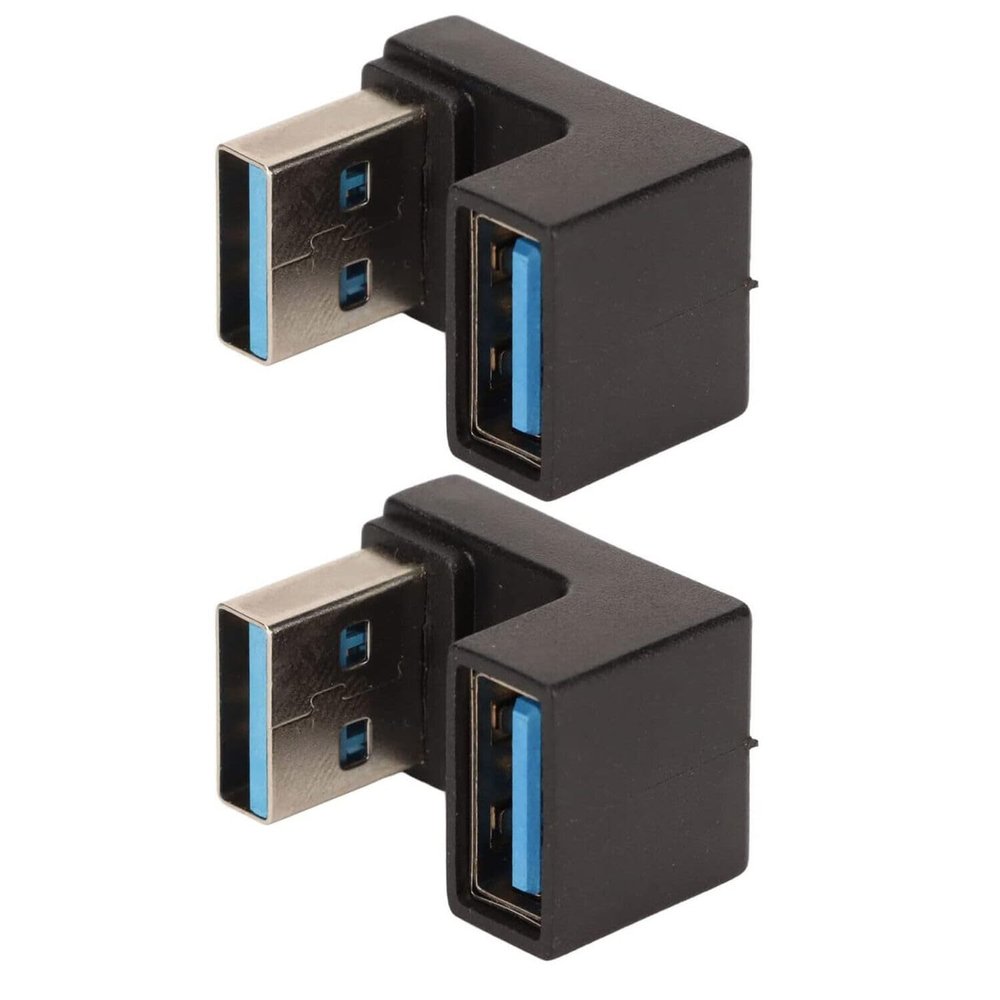 10x USB 3.0 Type A Male to A Female 10Gbps Extension U Shape Power Data Adapter