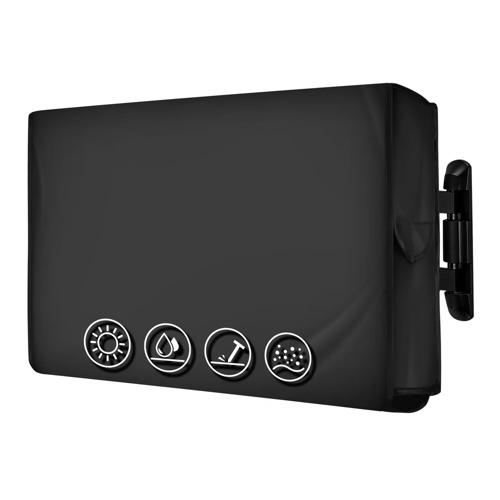 ULTCOVER Waterproof TPE Fabric Outdoor TV Cover with Anti-scratch Liner for 42-45 inch Outside Flat Screen Televisions