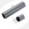 MECCANIXITY 2 Inch PVC Rigid Tube Round Pipe Tubing Hardware Tubing 42.6mm ID 50mm OD 8" Length Light Grey High Impact for Water Pipe, Crafts view 2