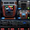 8Core Android 13 Car Radio for Chevy Silverado Tahoe Suburban GMC Yukon Sierra 2007-2013: 9" HD Touch Split Screen Stereo with Carplay Android Auto 5GWiFi Bluetooth5.0 Backup Camera GPS FM SWC view 2