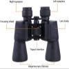 Portable Monocular Spotting Scope Telescope,10x50 High Power Telescope Bird Watching Camping Opera Concert Sports view 2