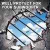 AICARS Metal Car Bar Grille Audio 12 Inches Speaker Subwoofer Grill Grille Cover 5 Bars- Pack of 1 view 2