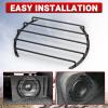 AICARS Metal Car Bar Grille Audio 12 Inches Speaker Subwoofer Grill Grille Cover 5 Bars- Pack of 1 view 4