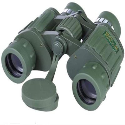Portable Monocular Spotting Scope Telescope,8X42 Binoculars Telescope Magnifying Microscope Handheld Optical Instrument BAK4 Prism Waterproof and Anti-Fog - Army Green