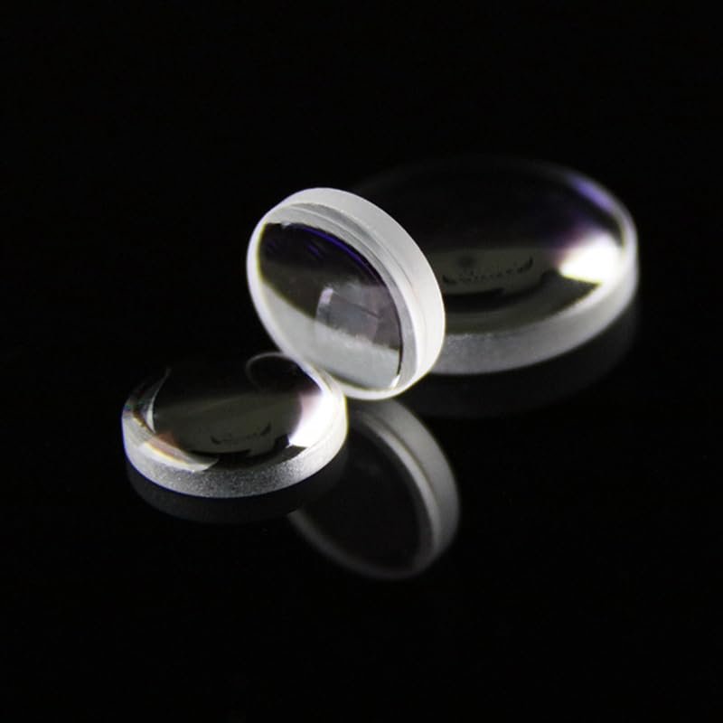 Xuanthang 20pcs Aspheric Collimating Focusing Lens with A Diameter of 6 Mm and A Focal Length of 4 Mm with A Center Thickness of 2.8 Mm