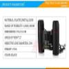 DirectNine Basics Portable Monocular 30 x 60 Small Binoculars Compact for Adults Kids, Mini Binocular Lightweight Pocket Folding Binoculars for Bird Watching view 4