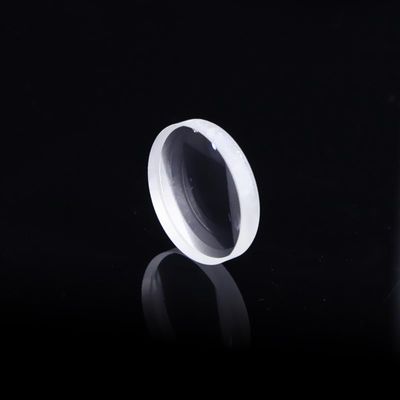 Xuanthang 50.8mm Diameter Quartz Plano-Convex Lens High-Precision Focusing Condenser Material Pure White Glass (Diameter: D50.8mm/Focal Length: F500mm)