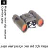 Portable Monocular 30x60 Binoculars, Zoom Binoculars Compact Folding Waterproof Mini Portable Telescope Suitable for Adult and Children Travel, Bird Watching, view 4