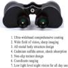 DirectNine Basics Portable Monocular Spotting Scope Telescope,Binoculars Binoculars,12X42 Optical Adult Large Eyepieces,Waterproof Wide-Angle Compact for Children's Bird Watching and Concer view 3