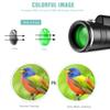 DirectNine Basics Portable Monocular Monocular 40x60,Waterproof Fogproof High Power Monocular Scope,Clear with Smartphone Holder and Adjustable Tripod for Mobile Phone Bird Watching Hiking Camping view 2
