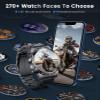 LIGE Military Smart Watch for Men(Answer/Make Call),1.43" HD AMOLED Rugged Smartwatch for iPhone Android Phone,Fitness Watch,Black Sport Watch with 120+ Sport Modes/5ATM Waterproof view 2