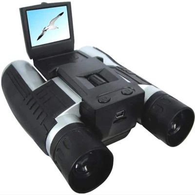 DirectNine Basics Portable Monocular Spotting Scope Telescope,Telescope 12x32 1920X1080p Full Video Camera Telescope Binocular with 2inch Screen Telescope