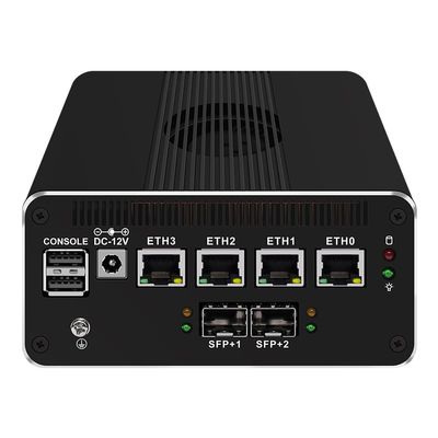 CWWK Intel Alder Lake N100(4C/4T Up to 3.4GHz)/N305(8C/8T Up to 3.8GHz) Dual SFP+10GbE Mini PC|4xIntel I226-V 2.5GbE |DDR5 Memory|PCI-E x4|HDMI+DP+Type-C (10 Gigabit N100, 16G RAM 512G SSD)
