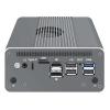 CWWK Intel Alder Lake N100(4C/4T Up to 3.4GHz)/N305(8C/8T Up to 3.8GHz) Dual SFP+10GbE Mini PC|4xIntel I226-V 2.5GbE |DDR5 Memory|PCI-E x4|HDMI+DP+Type-C (10 Gigabit N100, 16G RAM 512G SSD) view 4