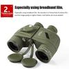 Portable Monocular Spotting Scope Telescope,Binoculars 10x50 Binoculars with Compass Coordinates Waterproof Anti-Fog Range High-Definition Low-Light view 3