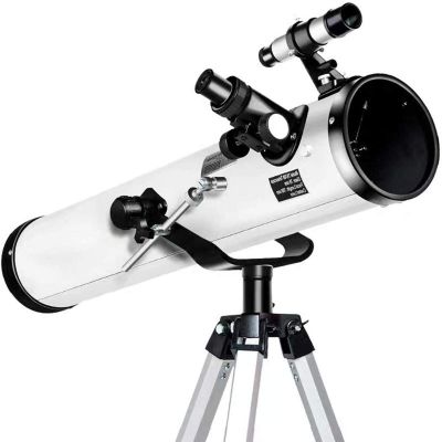 Portable Monocular Reflective Astronomical Telescope, Finder Star High-Vision Viewing World Dual-Use Telescope Eyepiece Complete Set Beginner Space's Gift
