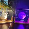 KRUIJHEU Custom Moon Phase Crystal Lamp for Mom, Personalized Mom Dad Birthday Gift, Gift for Mommy,Gift for Mother in Law, Custom Moon Night Sky (Single Color,203 * 152mm8*6in) view 4