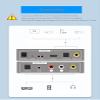 HDMI 2.0 ARC Audio Adapter, HDMI ARC to Toslink Converter, Digital to Analog Audio Decoder, Bi-Directional Coaxial to Toslink view 3