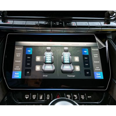 SHAOHAO 2PCS for 2024 2025 Jeep Grand Wagoneer Screen Protector Fit for 2022 2023 2024 2025 Jeep Grand Wagoneer Accessories (Base, Series, Obsidian) Front AC Conditioner Control Display Cover HD Clear