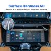 SHAOHAO 2PCS for 2024 2025 Jeep Grand Wagoneer Screen Protector Fit for 2022 2023 2024 2025 Jeep Grand Wagoneer Accessories (Base, Series, Obsidian) Front AC Conditioner Control Display Cover HD Clear view 3