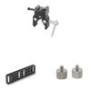 CAMVATE Super Crab Clamp V-Lock + Multi-Function Mounting Plate + 5/8"-27 Female to 1/4"-20 Male view 1
