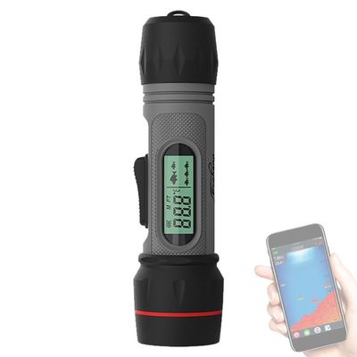LPLYAA Wireless Fish Finder, Winter Fishing Echo Sounder, Rechargeable Digital Handheld Sonar Fishfinder, 0.8-90M Depth Ice Fishing, Can Detect Water Depth, Fish Size, for Ice Fishing, 20240530